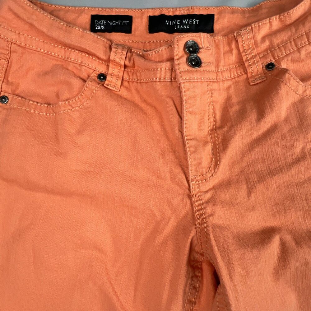 Nine West Date Night Fit Y2K Capris Size 29/8 - Picture 3 of 5